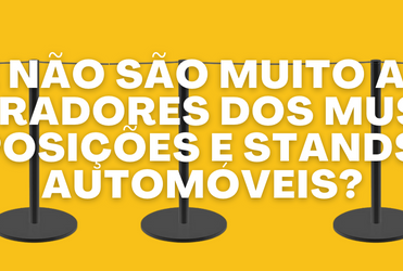 Porque não são muito altos os separadores dos museus, exposições e stands de automóveis?